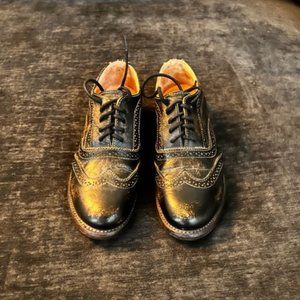 BedStu Lita Oxfords - Black Lux - Sz 8.5